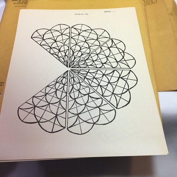 Maid Of Scandinavia - Patterns In Filigree Windmill, Church, Farm MINT - Picture 6 of 6